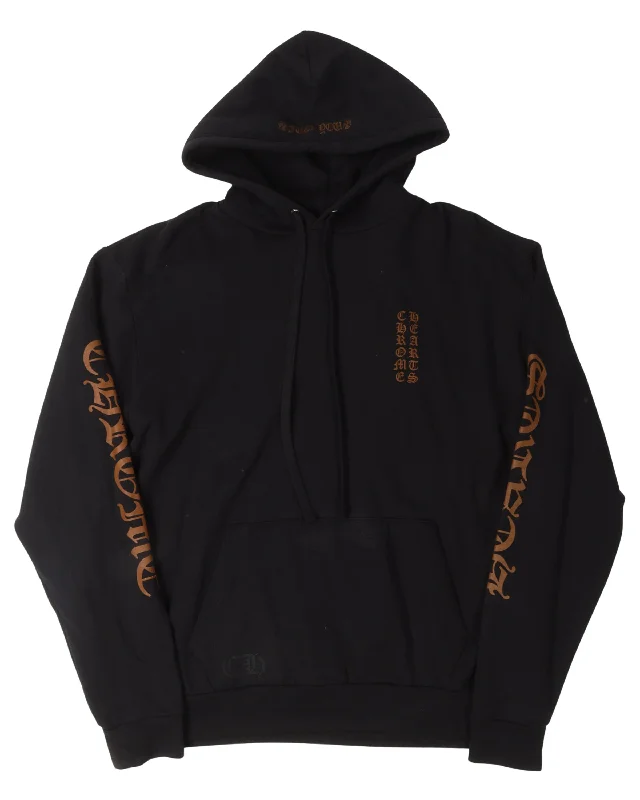 Eyechart FU Logo Hoodie Hoodie with Fur Luxurious Winter
