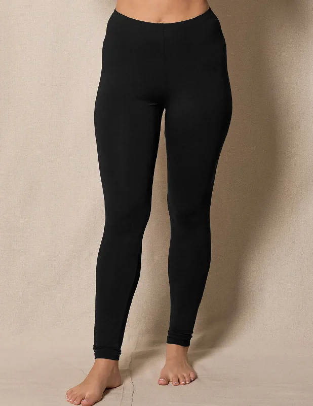 Base Layer Bamboo Leggings Trendy Seamless Sports Leggings