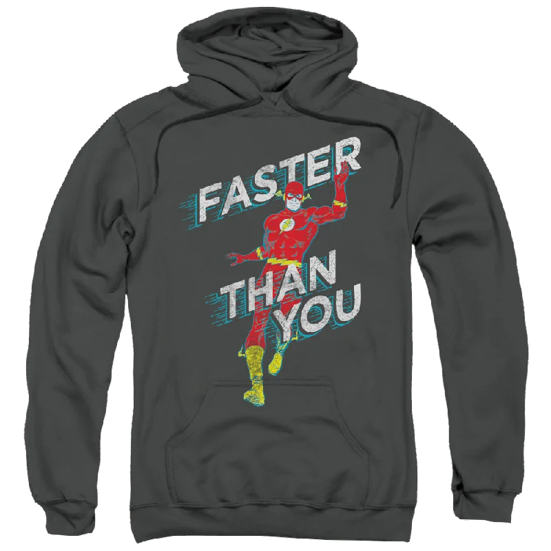 Flash, The Faster Than You - Pullover Hoodie Turtleneck Warm Pullover