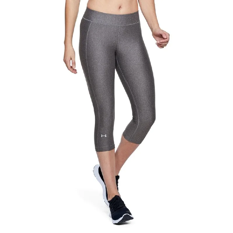 Women'S Heatgear Capri Leggings Under Armour Stylish Pockets Active Leggings