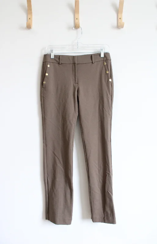 Anne Klein Brown Trouser Pants | 2 Trousers Flared Retro