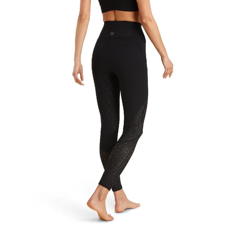 Ariat® Ladies Breathe EOS Half Grip Tight Black Leggings 10043401 Cozy Warmth Leggings Ariat® Ladies Breathe EOS Half Grip Tight Black Leggings 10043401 Cozy Warmth Leggings