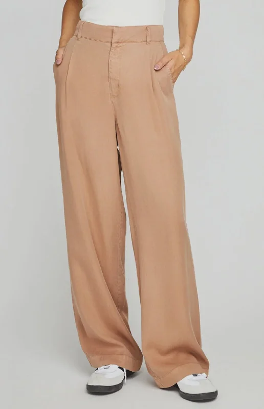 SABINE TAN TROUSER Trousers luxurious high-end