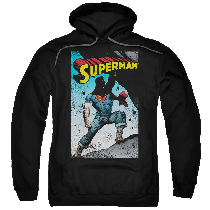 Superman Alternate - Pullover Hoodie Long Sleeve Pullover