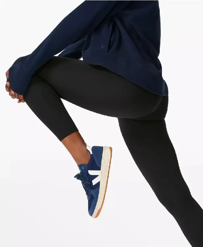 Sweaty Betty Women's All Day 7/8 Leggings, Black, S Fashionable Full-Length Active Leggings