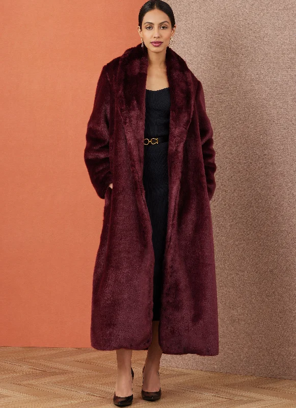 Simplicity Coat S3008 Fitted Loose Oversized
