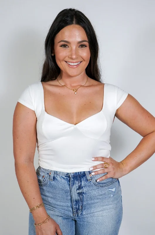 Virginia Crop Top Chenille Brocade Lace