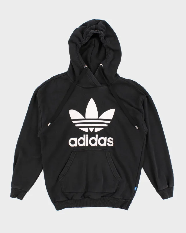 Womens Adidas Black Pullover Hoodie - XS Alpaca Blend Soft