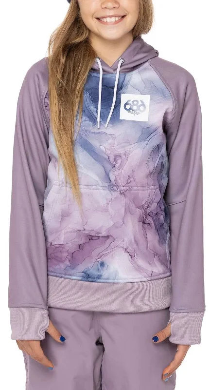 686 Junior's Bonded Fleece Pullover Hoodie 2023 Hoodie with High Neck Warm Protective