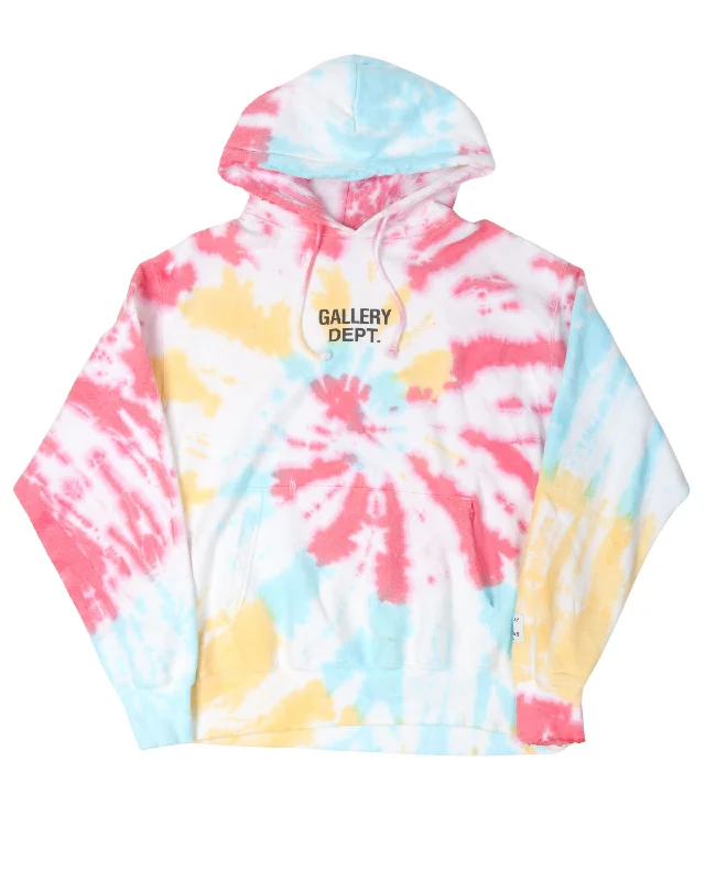 Tie Dye Hoodie Hoodie with Logo Branding Identity