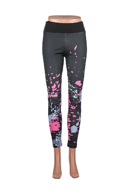 Reverb Leggings Trendy Color Block Leggings