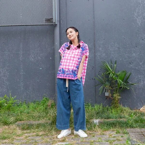 Pullover Lotus Check [20% OFF] High Neck Pullover