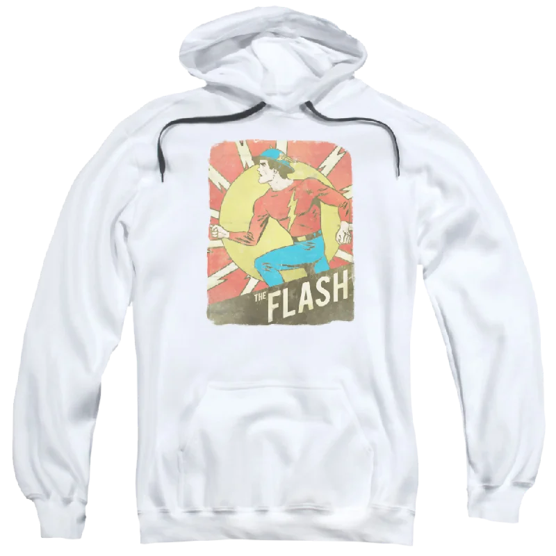Flash, The Tattered Poster - Pullover Hoodie Oblong Neck Pullover