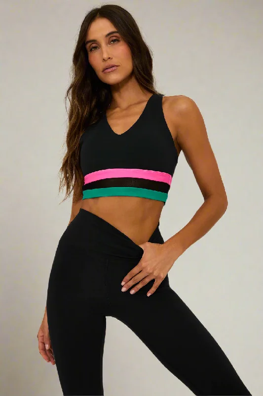 Beach Riot Elora Gym Crop Top Cashmere Blend Cotton Blend Poly Blend