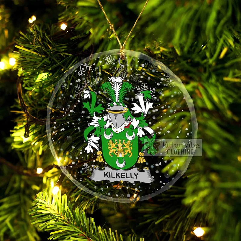 Kilkelly Irish Clan Christmas Glass Ornament with Coat of Arms Square Neck One-Shoulder Off-the-Shoulder Kilkelly Irish Clan Christmas Glass Ornament with Coat of Arms Square Neck One-Shoulder Off-the-Shoulder