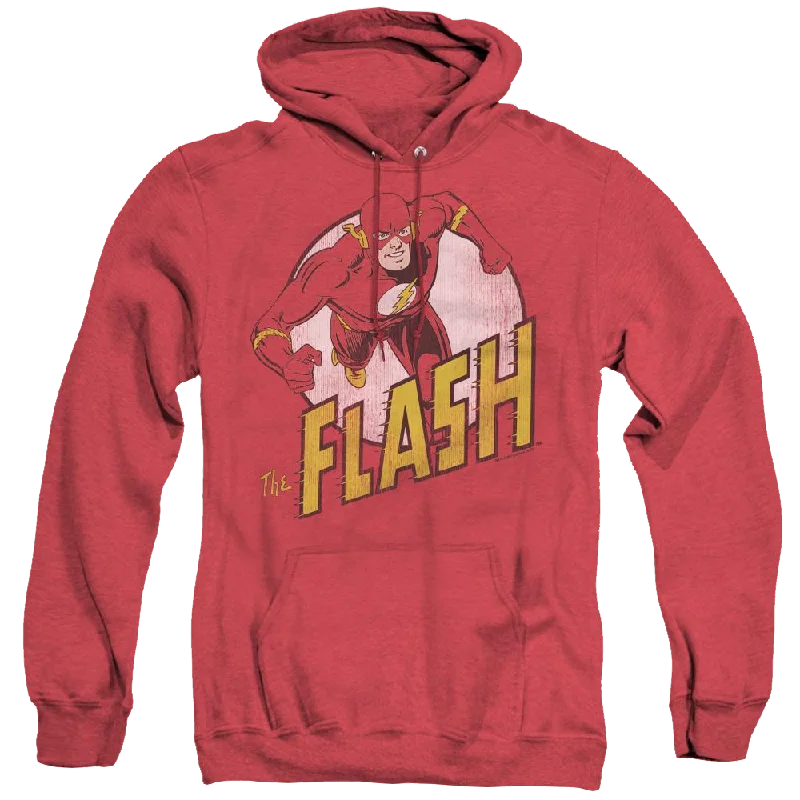 Flash, The The Flash - Heather Pullover Hoodie Scalloped Neck Pullover