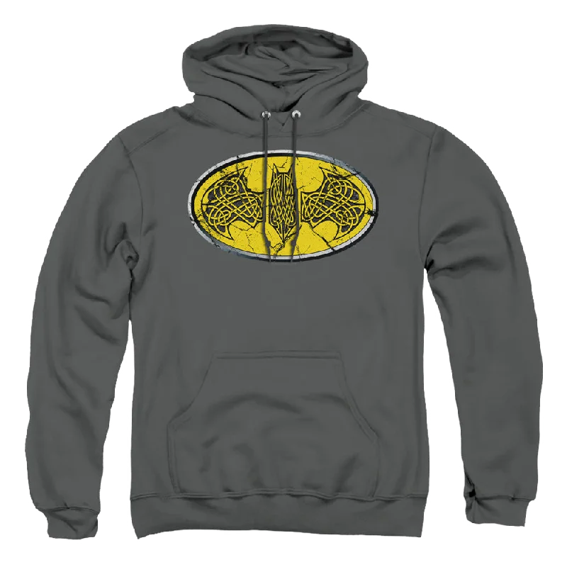 DC Batman Celtic Shield - Pullover Hoodie Mock Neck Pullover