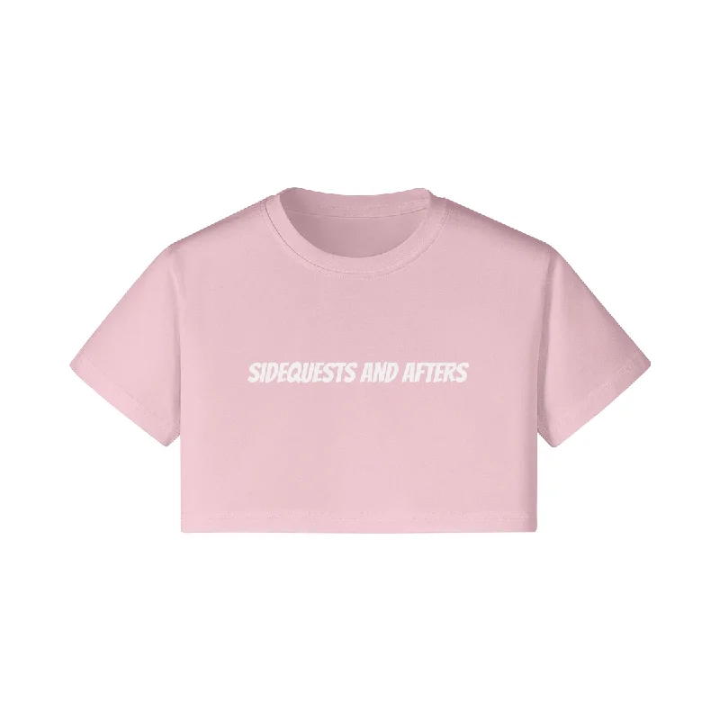 Sidequests And Afters Crop Top Cozy Warm Stylish