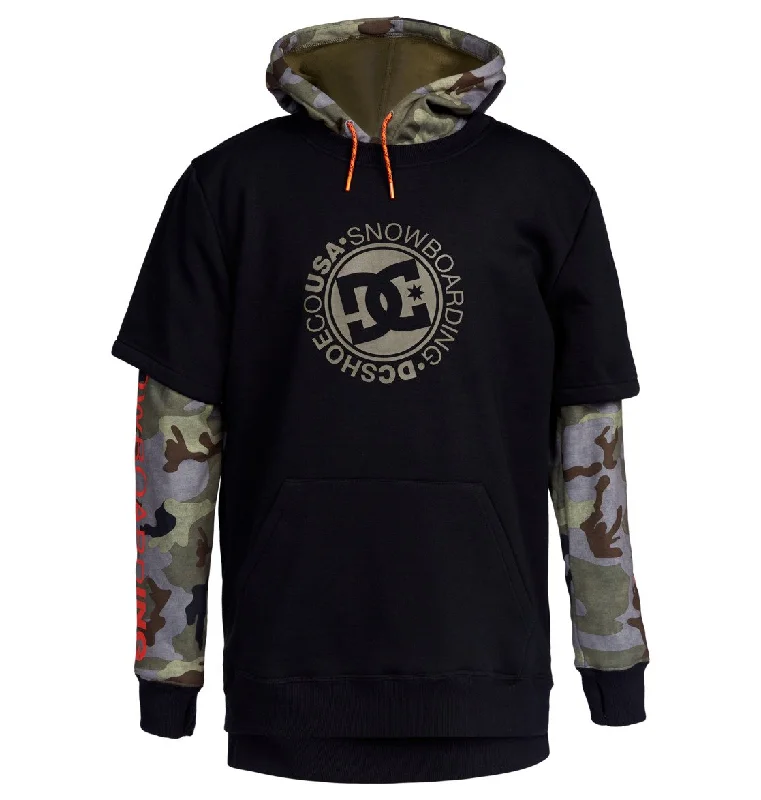 DC Dryden Fleece Hoodie 2022 Hoodie with Batwing Sleeves Loose Dramatic