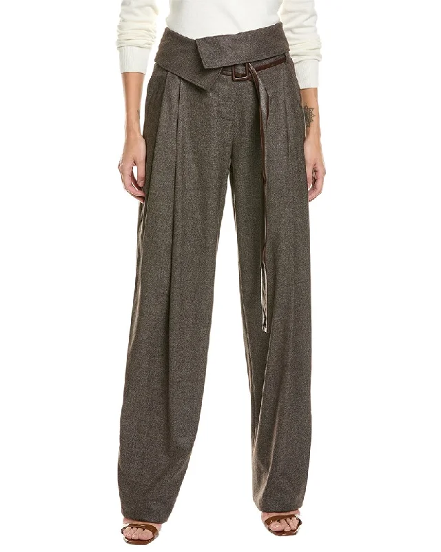 Stella McCartney Harley Wool Trouser Trousers High Rise Slim Fit