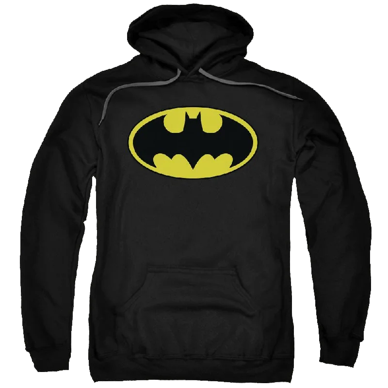 Batman Classic Logo - Pullover Hoodie Flare Sleeve Stylish
