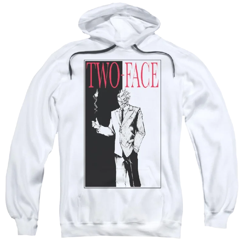 Batman Two Face - Pullover Hoodie Square Neck Pullover