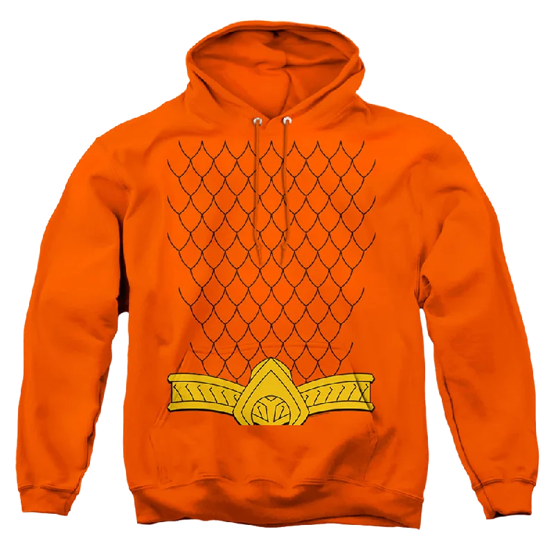 Aquaman New Aqua Uniform - Pullover Hoodie Boat Neck Sweater