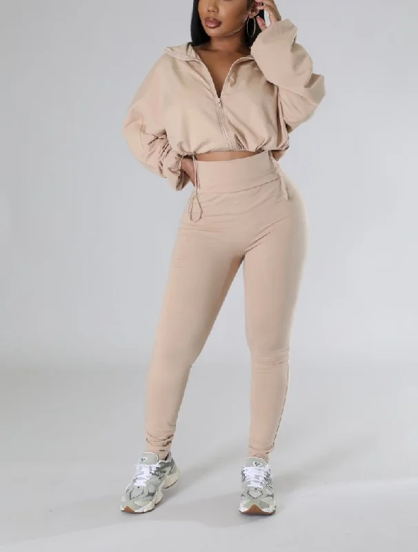 Mocha Legging Set Comfortable Plus Size Leggings