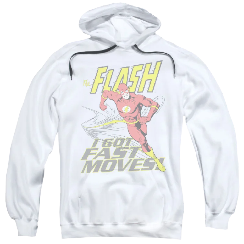 Flash, The Fast Moves - Pullover Hoodie Batwing Sleeve Top