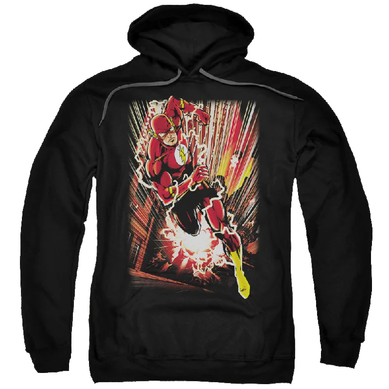 Flash, The Street Speed - Pullover Hoodie Alpaca Blend Soft