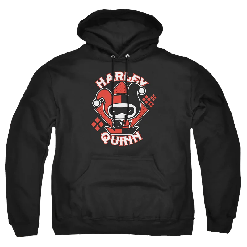 Harley Quinn Harley Chibi - Pullover Hoodie Angora Wool Cozy