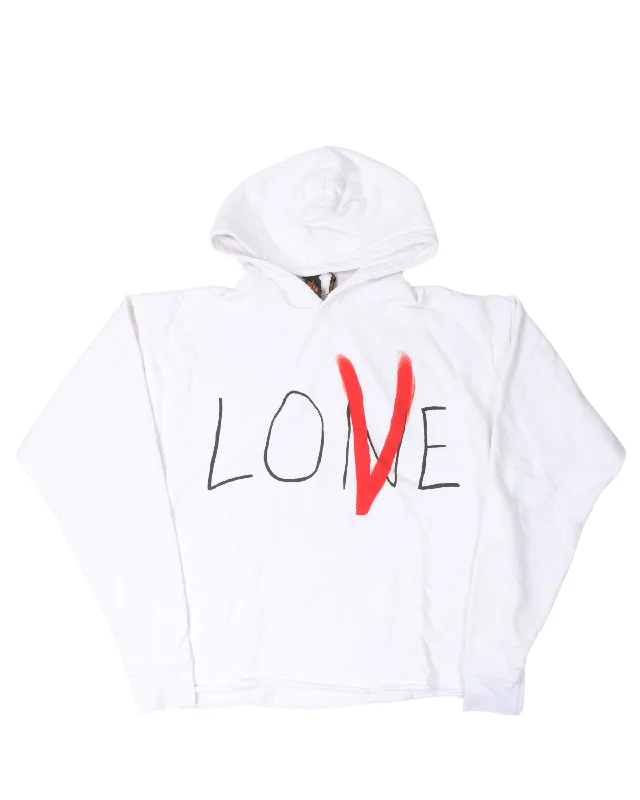 Love Hoodie Hoodie with Color Block Contrast Stylish