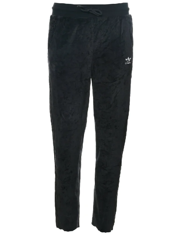 Adidas Velvet Fabric Trousers - W27 L27 Trousers Custom Made