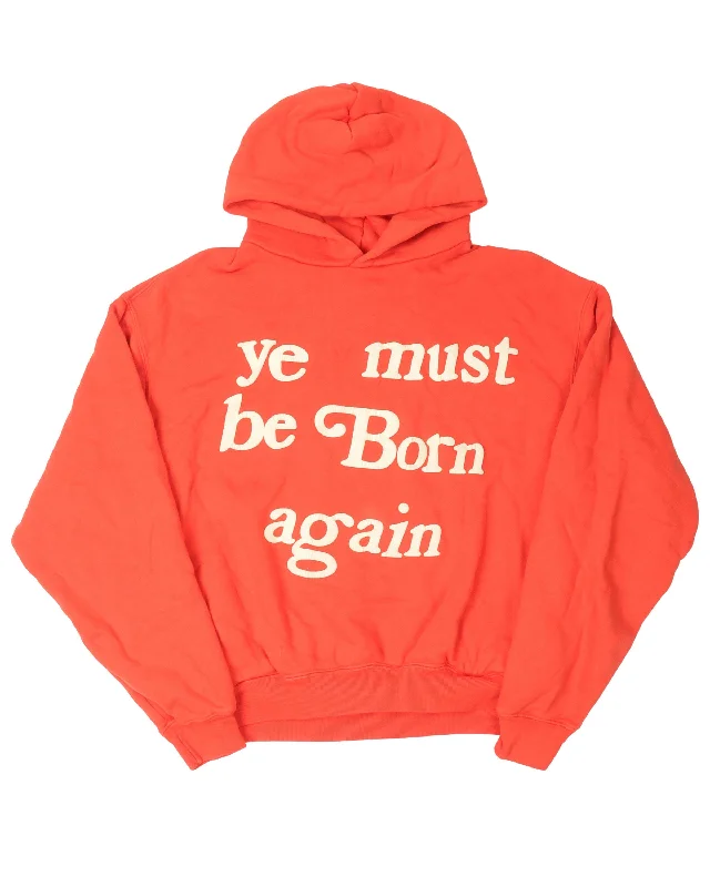 Ye Must Be Born Again Hoodie Hoodie with Drawcord Adjustable Secure