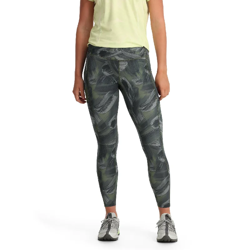 Womens Follow Me Trek Legging - Black Comfortable Slim Fit Leggings
