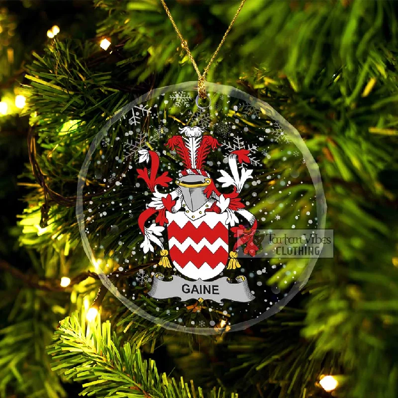 Gaine Irish Clan Christmas Glass Ornament with Coat of Arms Hooded Jacket Zipper Jacket Button Jacket Gaine Irish Clan Christmas Glass Ornament with Coat of Arms Hooded Jacket Zipper Jacket Button Jacket