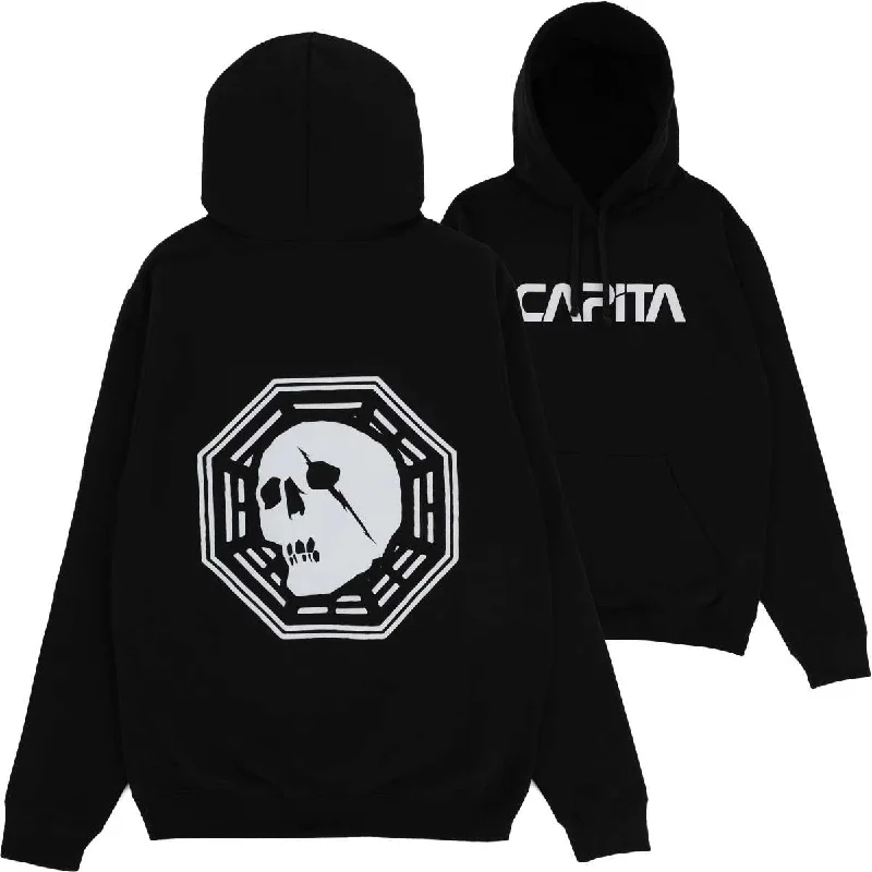 CAPiTA Skull Fleece Hoodie 2023 Hoodie with Elastic Waist Stretchable Comfortable