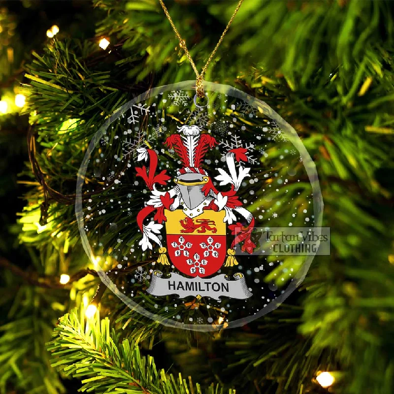 Hamilton Irish Clan Christmas Glass Ornament with Coat of Arms Quilted Jacket Anorak Windbreaker Hamilton Irish Clan Christmas Glass Ornament with Coat of Arms Quilted Jacket Anorak Windbreaker