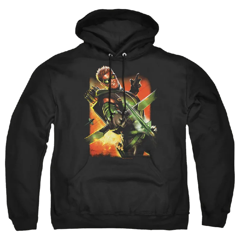 Green Arrow Green Arrow #1 - Pullover Hoodie One Shoulder Top