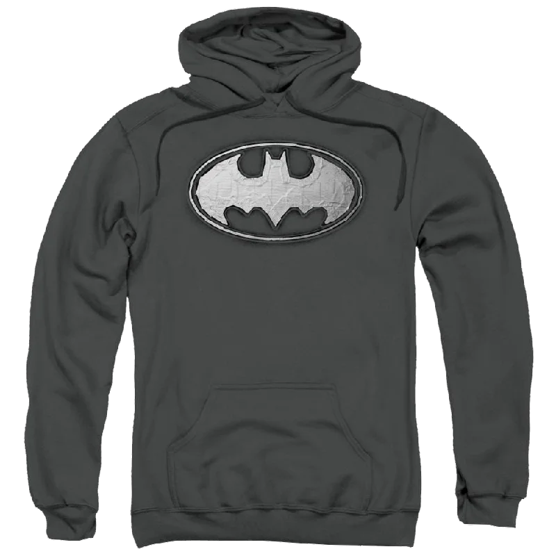 Batman Duct Tape Logo - Pullover Hoodie Bell Sleeve Stylish