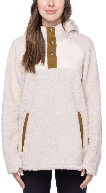 686 Ladies Hemlock Fleece Hoodie 2023 Hoodie with Exposed Zipper Edgy Industrial