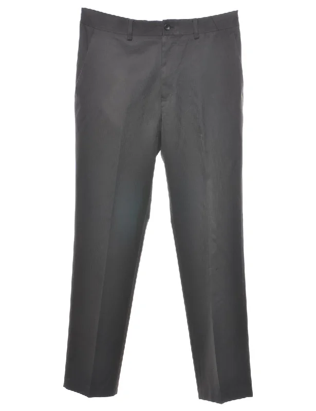 Alfani Black Classic Suit Trousers - W32 L30 Trousers Exclusive Limited