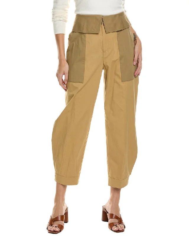 FRAME Denim Foldover Trouser Trousers luxurious premium