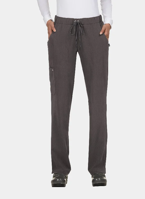 Koi Next Gen Everyday Hero Scrub Trousers - Heather Grey Trousers versatile all-occasion