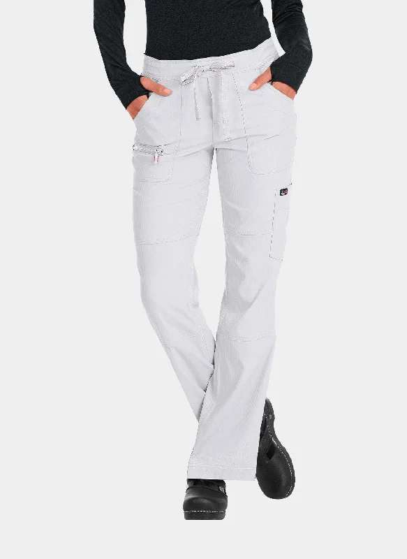 Koi Lite Peace Scrub Trousers - White Trousers Ceremony Elegant