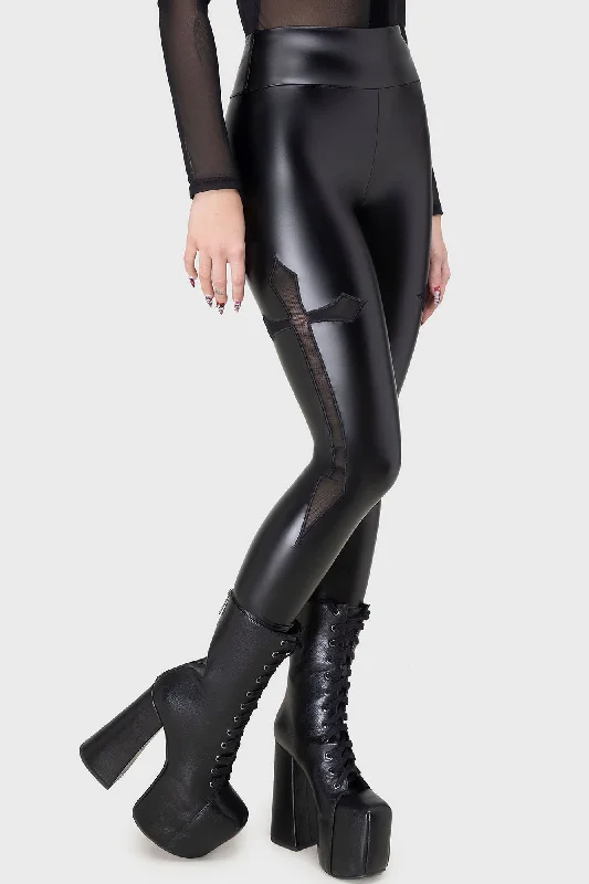 Rites And Rituals Leggings Stylish High-Waisted Leggings