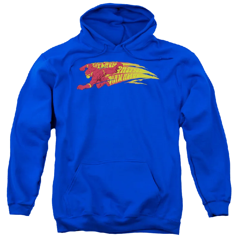 Flash, The Fastest Man Alive - Pullover Hoodie Cap Sleeve Casual