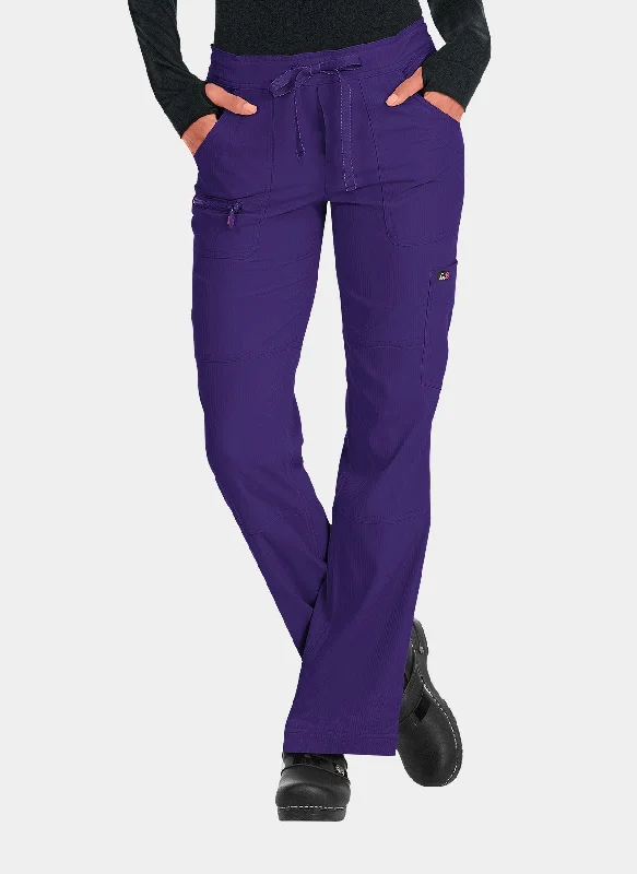 Koi Lite Peace Scrub Trousers - Grape Trousers Bridal Satin
