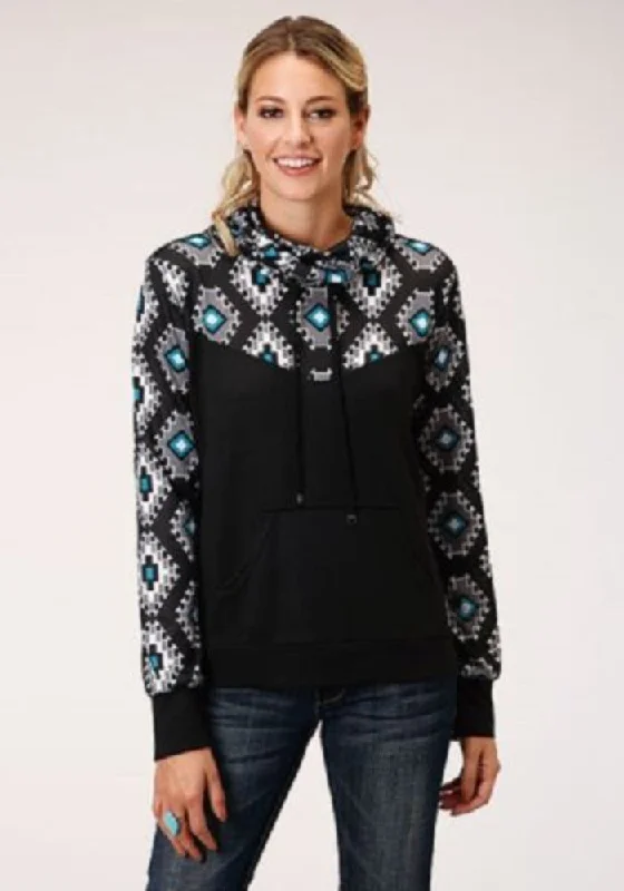 Women's Roper NAVAJO DIAMOND SWEATER KNIT PULLOVER SHIRT Chenille Soft Sweater