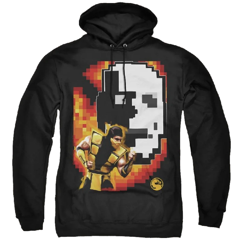 Mortal Kombat Scorpion - Pullover Hoodie Box Sleeve Comfort